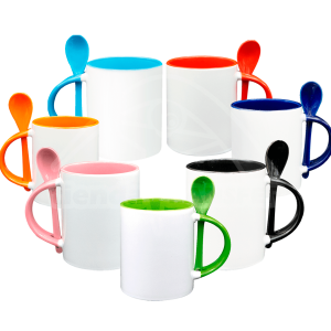 Mug Cuchara Color Interno