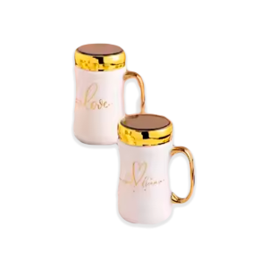 Mug Porcelana Tapa Espejo...
