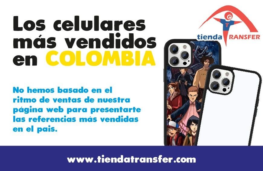 ¿Cuales son las referencias de celulares más vendidas en Colombia durante el 2022?